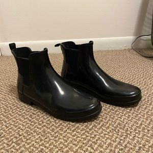 Black Hunter Chelsea Boot